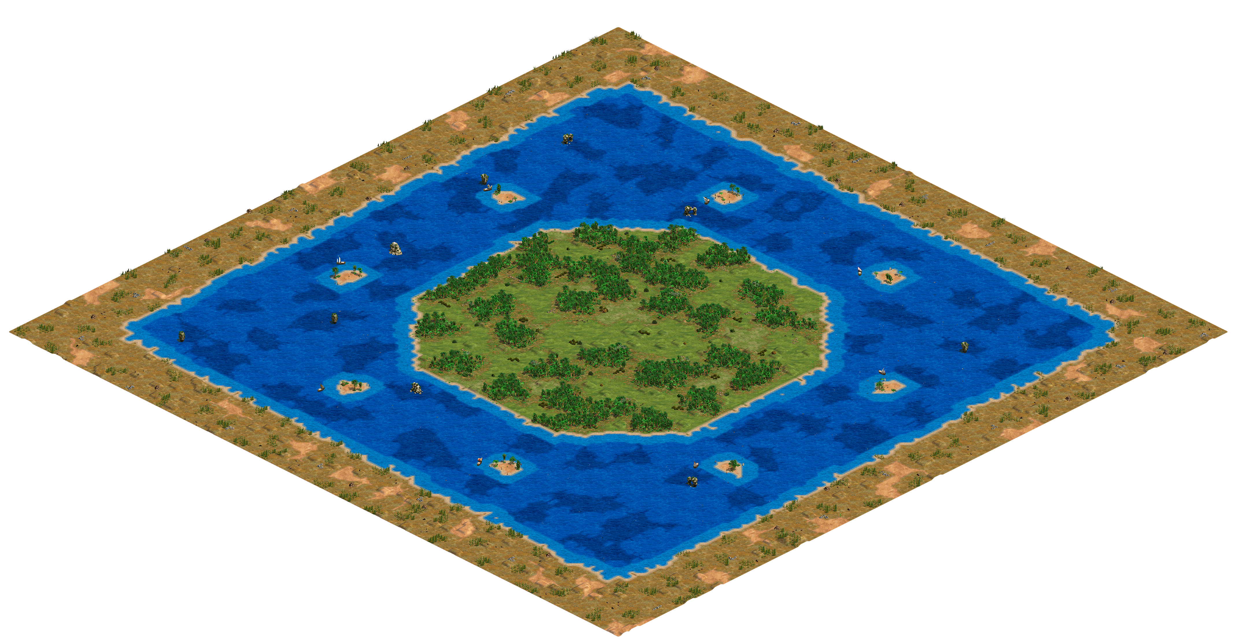 Lost Island - 8 Player Map.png