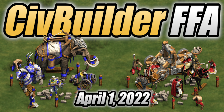 Banner: CivBuilder FFA - April 1, 2022